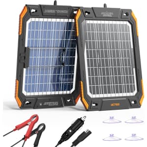 Baldr 12V 13W MPPT Solar Car Battery Charger: $31.99
