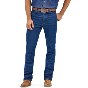 Wrangler Men's Cowboy Cut Slim Fit Jeans: $22