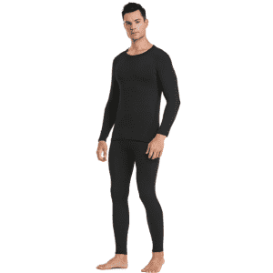 HeroBiker Men's Winter Thermal Top and Bottom: $17