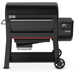 Weber Searwood XL 600 Bluetooth Wood Pellet Smoker Grill: $1,129