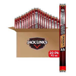 Jack Link's Beef Jerky at Amazon: Extra 20% off via Sub & Save