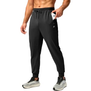 Pudolla Men's Fleece Lined Joggers: $19.79 Pudolla Men's Fleece Lined Joggers: $19.79