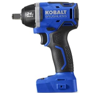 Kobalt 24-Volt Max 1/2" Cordless Impact Wrench: $49