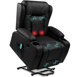 Best Choice Products Electric Heated Massaging Power Lift Recliner: $389.99