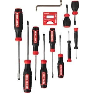 Craftsman 12-Piece Screwdriver Set: $25