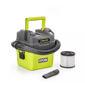 Ryobi One+ 18V Cordless 1 Gal. Wet/Dry Vacuum: $50