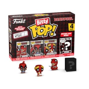 Funko Pop! Bitty Pop! Deadpool Figurine 4-Pack: $7.59