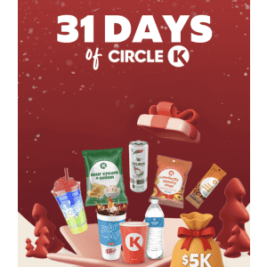 31 Days of Circle K: Instant win games w/ prizes