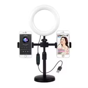 6" Portable Mini Ring Light: $0.95