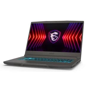 MSI Thin 5th-Gen. Ryzen 5 15.6" Gaming Laptop w/ RTX 4060: $649 MSI Thin 5th-Gen. Ryzen 5 15.6" Gaming Laptop w/ RTX 4060: $649