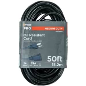 Woods 50-Foot SJTOW Outdoor Heavy Duty All- Weather Extension Cord: $27