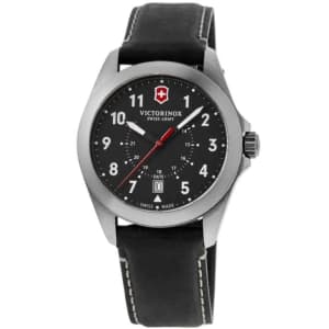 Victorinox Men's Swiss Army Heritage Leather Strap Watch: $149 Victorinox Men's Swiss Army Heritage Leather Strap Watch: $149