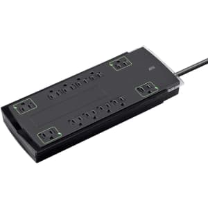 Monoprice 12-Outlet 10-Foot Slim Surge Protector Power Strip: $18.99