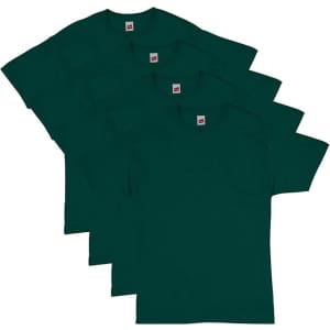 Hanes Men's Essentials Crewneck T-Shirt 4-Pack: $11