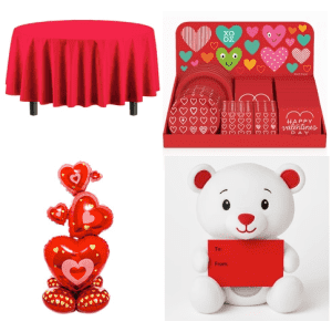 Valentine's Day Decor and Tablewear: Extra 25% off