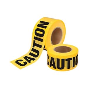 1000ft Caution Tape Roll 2-Pack: $15