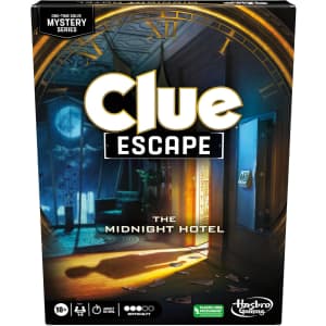 Hasbro Clue Escape: The Midnight Hotel Board Game: $14