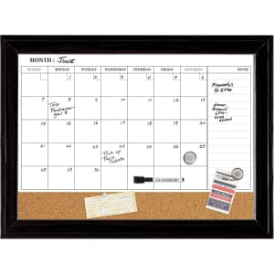 Quartet Combination Magnetic Whiteboard Calendar & Corkboard: $10.14 Quartet Combination Magnetic Whiteboard Calendar & Corkboard: $10.14
