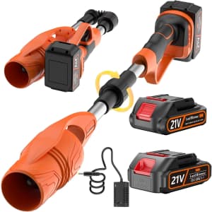 Lordhoo Cordless Leaf Blower with Battery & Charger: $49.99 in cart