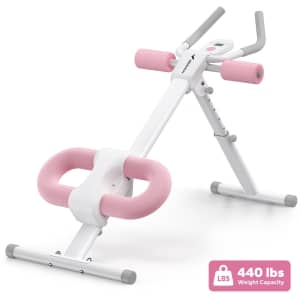 Merach Adjustable Ab Machine Trainer: $49.56