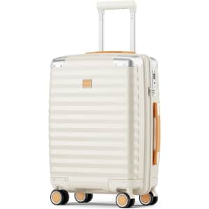 Joyway 20-Inch White Carry-on Suitcase: $49.39 Joyway 20-Inch White Carry-on Suitcase: $49.39