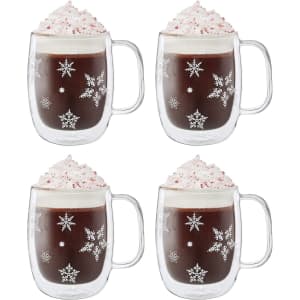 Zwilling Sorrento Snowflake Mugs 4-Pack: $49.99