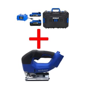 Kobalt 24V Battery & Toolbox Kit: $149 w/ FREE tool worth up to $149