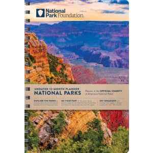 National Park Foundation Undated Planner: $1.88