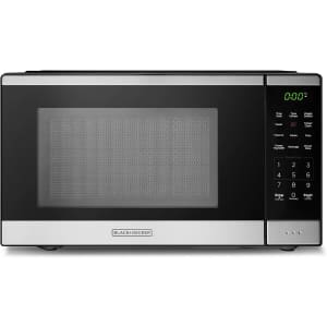 Black+Decker 900W 0.9-Cu. Ft. Countertop Microwave Oven: $110 w/ Prime