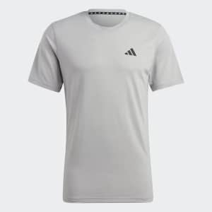 adidas Men's Train Essentials Feelready Training Tee: $9.75 adidas Men's Train Essentials Feelready Training Tee: $9.75