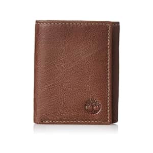 Timberland Men's Leather RFID Blocking Trifold Wallet: $9.99