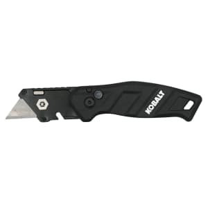 Kobalt Speed Release Compact 3/4" 1 -Blade Folding Utility Knife: $6.98 Kobalt Speed Release Compact 3/4" 1 -Blade Folding Utility Knife: $6.98