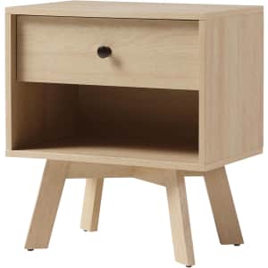 Walker Edison Mid-Century Modern 1-Drawer Nightstand: $18 Walker Edison Mid-Century Modern 1-Drawer Nightstand: $18