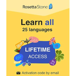 Babbel & Rosetta Stone Lifetime Subscriptions at Woot: Up to 78% off