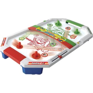 Super Mario Tabletop Air Hockey: $15 Super Mario Tabletop Air Hockey: $15