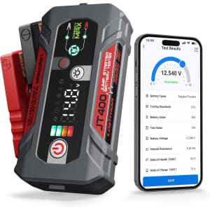 Lokithor JT400 Jump Starter and Battery Tester: $46.96 Lokithor JT400 Jump Starter and Battery Tester: $46.96
