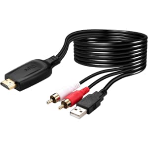 3.6-Foot 192KHz HDMI ARC to RCA Audio Converter: $9.99 3.6-Foot 192KHz HDMI ARC to RCA Audio Converter: $9.99