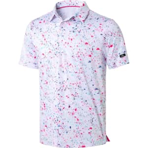 Obla Men's Golf Polo Shirt: $12.99