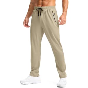 Pudolla Men's Quick Dry Athletic Sweatpants: $14.81 Pudolla Men's Quick Dry Athletic Sweatpants: $14.81