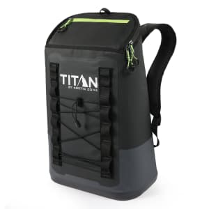 Titan by Arctic Zone 16-Quart Welded Cooler Backpack: $57.44