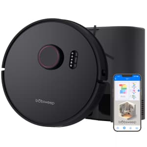 bObsweep Orb-i Self-Emptying Robot Vacuum: $140