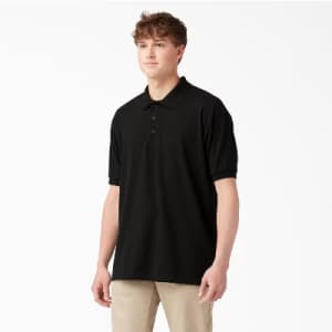 Dickies Men's Piqué Polo Shirt: $13 Dickies Men's Piqué Polo Shirt: $13