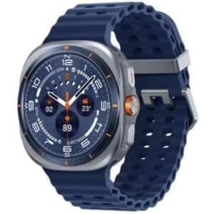 Samsung Galaxy Watch Ultra 47mm LTE Smartwatch Titanium 2025: Up to $250 off with trade