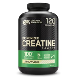 Optimum Nutrition Micronized Creatine Powder 120 Servings: $21.99