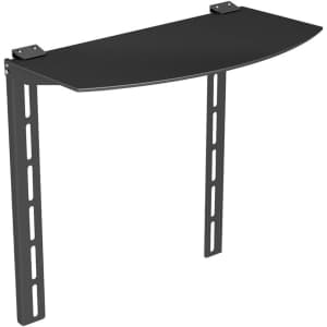 Monoprice TV Mounted Glass Shelf: $8.39