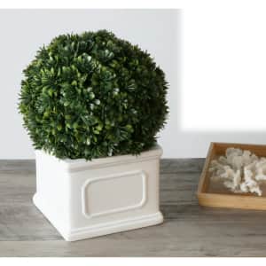 Better Homes & Gardens 9" Artificial Boxwood Plant in White Planter Box: $9.73 Better Homes & Gardens 9" Artificial Boxwood Plant in White Planter Box: $9.73