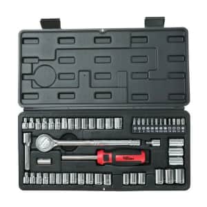 Hyper Tough 1/4" & 3/8"-Drive 54-Piece Socket Set: $12.88 Hyper Tough 1/4" & 3/8"-Drive 54-Piece Socket Set: $12.88