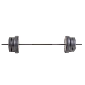 US Weight Duracast 55-lb. Adjustable Barbell Set: $49