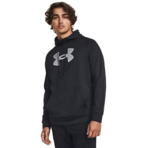 Under Armour Men's Armour Fleece Big Logo Hoodie: $19.58 Under Armour Men's Armour Fleece Big Logo Hoodie: $19.58