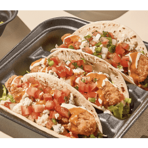 Zaxby's Chicken Finger Taco: Free w/ $1 purchase Zaxby's Chicken Finger Taco: Free w/ $1 purchase